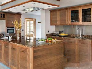 Tủ bếp gỗ sồi Mỹ 18